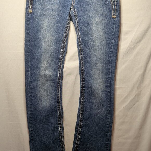 Y2K Wallflower Low Rise Flare Jeans Size 1 - Picture 4 of 16